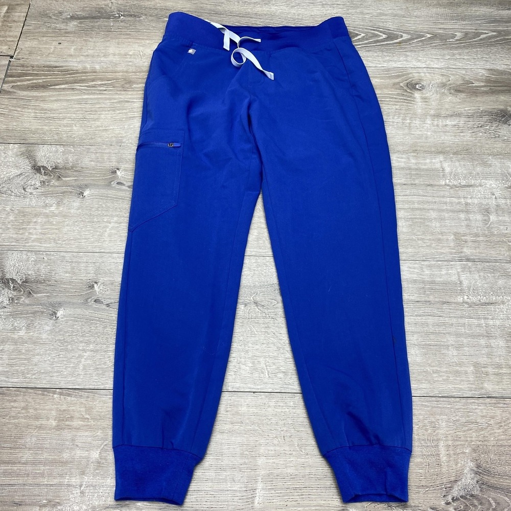 Blue Women's Drawstring Jogger Pants